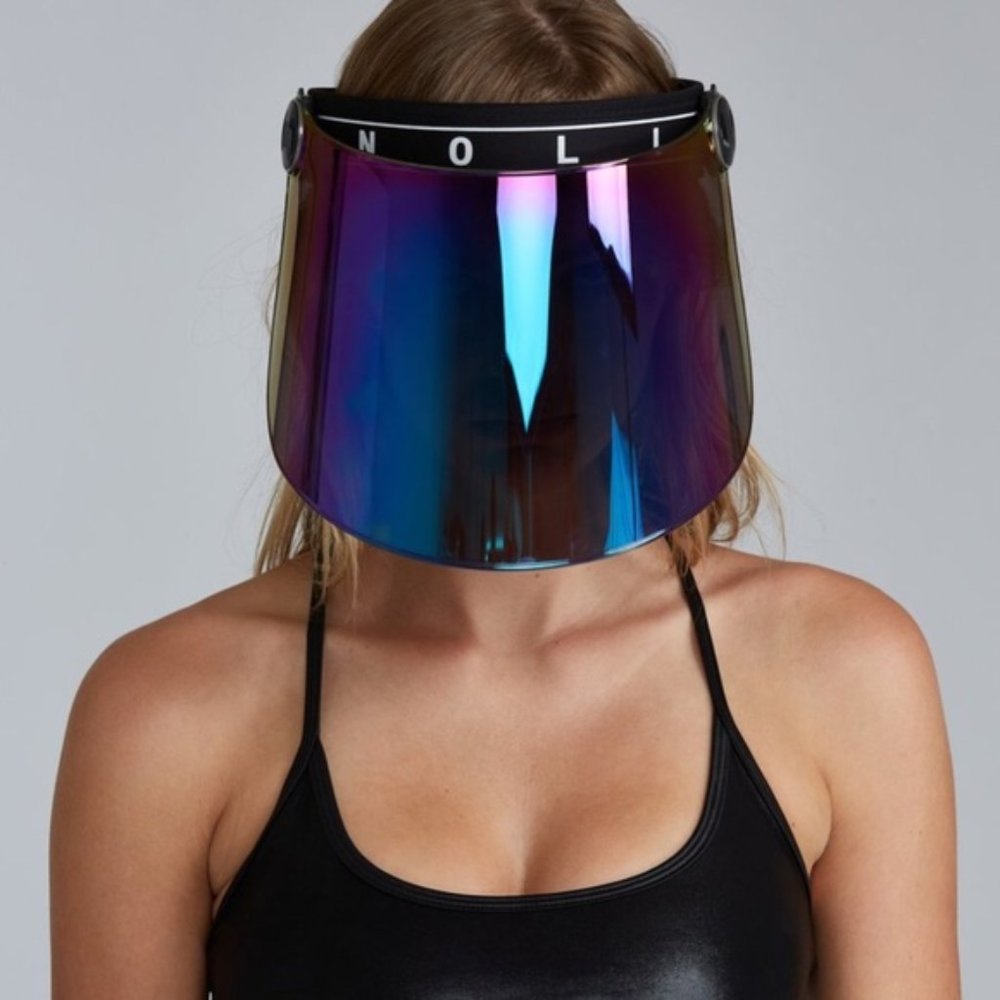 Iridescent Face Shield NWOT